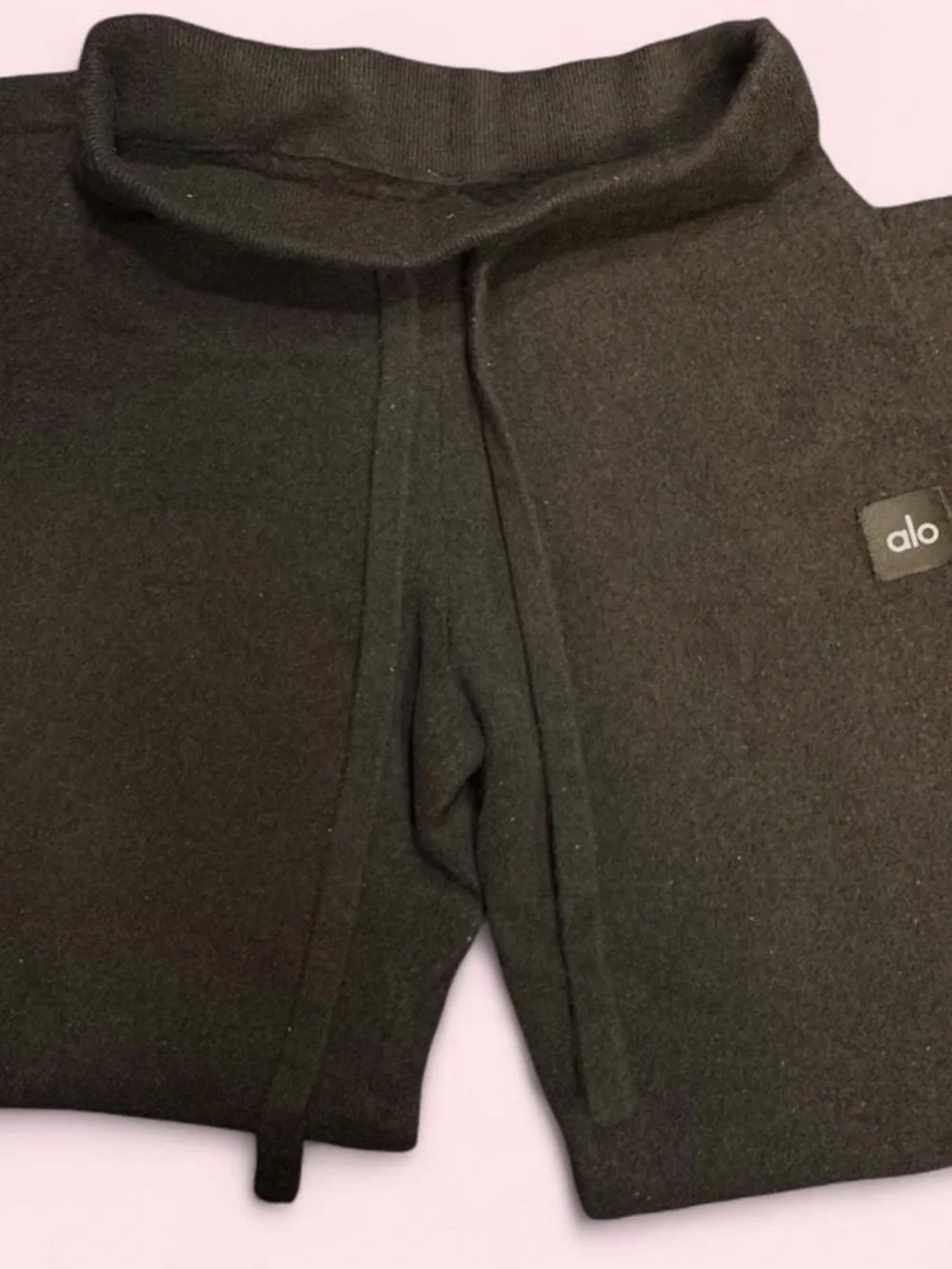 Alo Yoga Cashmere Jet Set Espresso Pants